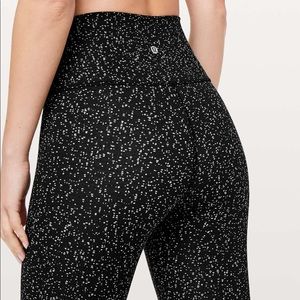 Lululemon Wunder Under 7/8 Magnetized Jacquard